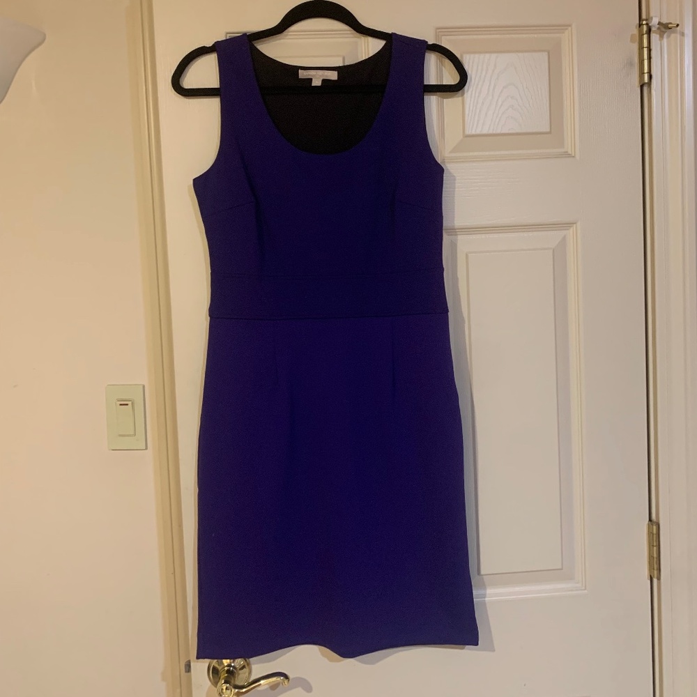 Banana Republic Purple Sleeveless Dress sz 6
